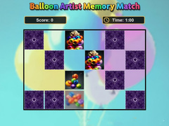 Oyun Balloon Artist Memory Match