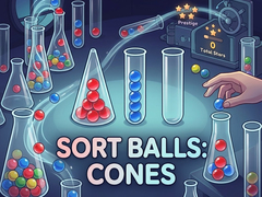 Oyun Sort Balls: Cones