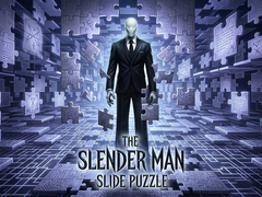Oyun The Slender Man Slide puzzle
