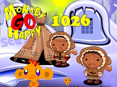 Oyun Monkey Go Happy Stage 1026