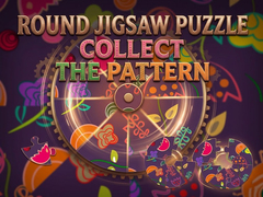 Oyun Round jigsaw Puzzle - Collect the Pattern
