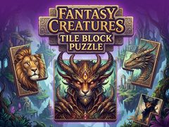 Oyun Fantasy Creatures Tile Block Puzzle