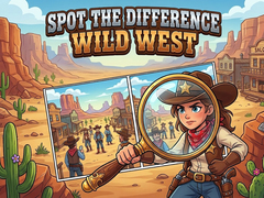 Oyun Spot the Difference: Wild West