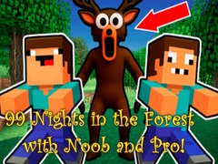 Oyun 99 Nights in the Forest with Noob and Pro!