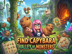 Oyun Find Capybara: Valley of Monsters
