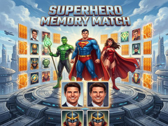 Oyun Superhero Memory Match