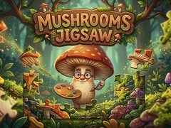 Oyun Mushrooms Jigsaw