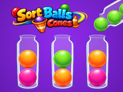 Oyun Sort Balls Cones