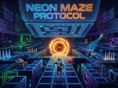 Oyun Neon Maze Protocol