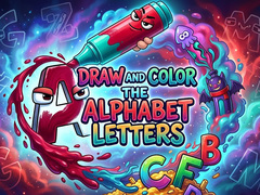 Oyun Draw and Color the Alphabet Letters