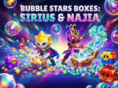 Oyun Bubble Stars boxes: Sirius & Najia