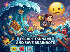 Oyun Escape Tsunami and Save Brainrots