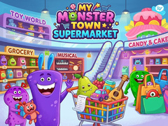 Oyun My Monster Town Supermarket