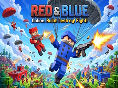 Oyun Red & Blue: Online. Build! Destroy! Fight!