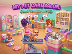 Oyun My Pet Care Salon: Obby Dress-Up 3D
