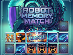 Oyun Robot Memory Match