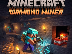 Oyun Minecraft Diamond Miner