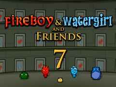 Oyun Fireboy & Watergirl 7: and Friends