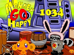 Oyun Monkey Go Happy Stage 1034