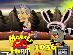 Oyun Monkey Go Happy Stage 1036