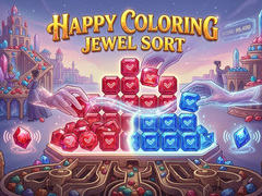 Oyun Happy Coloring Jewel Sort