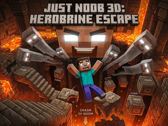 Oyun Just Noob 3D: Herobrine Escape