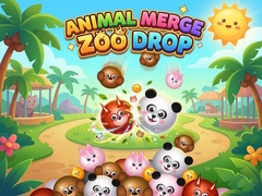 Oyun Animal Merge Zoo Drop