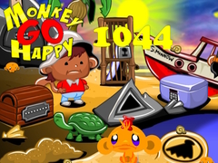 Oyun Monkey Go Happy Stage 1044