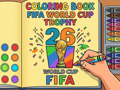Oyun Coloring Book: FIFA World Cup Trophy