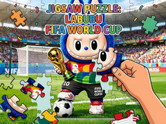 Oyun Jigsaw Puzzle: Labubu FIFA World Cup