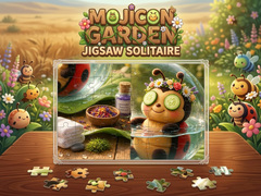Oyun Mojicon Garden Jigsaw Solitaire!