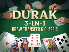 Oyun Durak 3-in-1: Draw Transfer & Classic