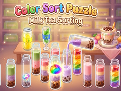 Oyun Color Sort Puzzle Milk Tea Sorting