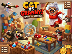 Oyun Cat Vs Granny! Ragdoll Sandbox
