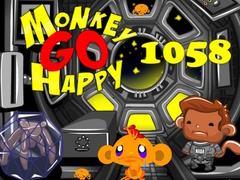 Oyun Monkey Go Happy Stage 1058