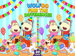 Oyun Wolfoo Spot The Difference
