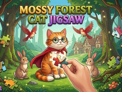 Oyun Mossy Forest Cat Jigsaw