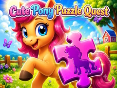 Oyun Cute Pony Puzzle Quest