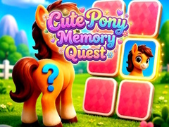 Oyun Cute Pony Memory Quest