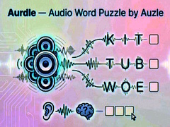 Oyun Aurdle — Audio Word Puzzle by Auzle