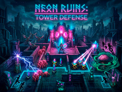 Oyun Neon Ruins: Tower Defense