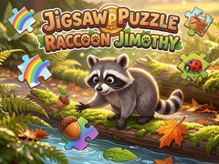 Oyun Jigsaw Puzzle: Raccoon Jimothy 