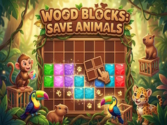 Oyun Wood Blocks: Save Animals