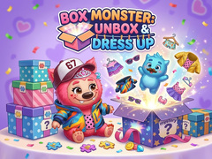 Oyun Box Monster: Unbox & Dress Up