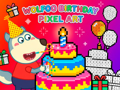 Oyun Wolfoo Birthday Pixel Art