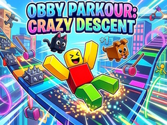 Oyun Obby Parkour: Crazy Descent