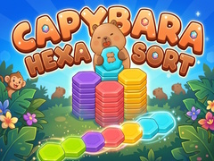 Oyun Capybara Hexa Sort