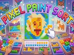 Oyun Pixel Paint Sort