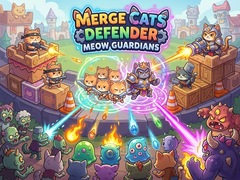Oyun Merge Cats Defender: Meow Guardians