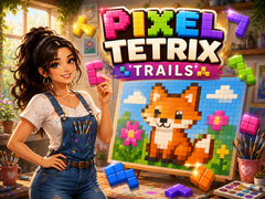 Oyun Pixel Tetrix Trails